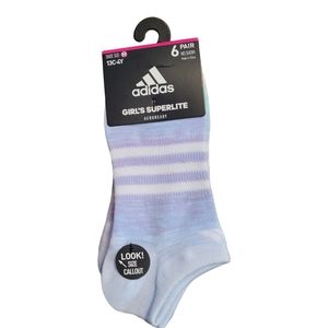 Adidas girls no show socks